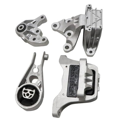 FZJDSD 4X Engine & Transmission Mount Kit Compatible with Chevrolet Equinox Compatible with GMC Terrain 2.0L FWD AUTO 2018-2021 Replace EM4379 EM4424 3532 3651 3504 3529