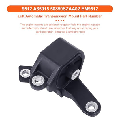 Engine Motor Mount Set & Trans Mount,Replaces A4575EL A4587 A65017EL A65015 - size: Odyssey 11-13 3.5L