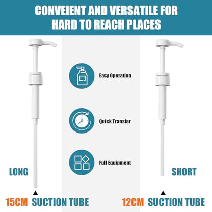 Fluid Pump for Standard Quart Bottles - 8cc Per Pump Stroke，transmission fluid pump ，Transmission Fluid Pump with 3rd Hand Adapter，Transfer Gear Oil，Differential & Transmission Fluid (1Pack-28mm) (1) - color: fluid pump 1Pack