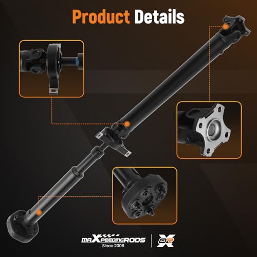 maXpeedingrods Rear Drive Shaft Prop Shaft Driveshaft Assembly for BMW X3 E83 2007 2008 2009 2010, L6 3.0L, Replace# 26107564740 | 936-593