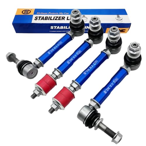 4Set Modified Adjustable Sway Bar 2003-09 Lexus GX470 03-22 Toyota 4Runner - size: 7.48-9.84' / 5.91-7.87'