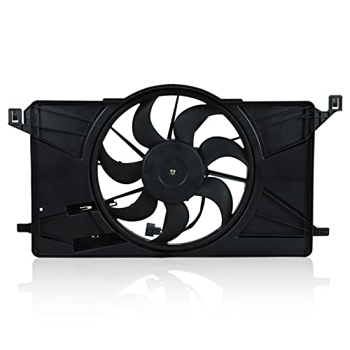 Radiator Cooling Fan Assembly Compatible with Ford Focus 2012-2017 2.0L - style: Ford Focus 2012-2017