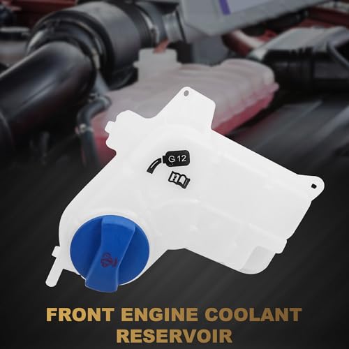 Partsflow 603-098 Coolant Reservoir Tank W/Cap Compatible With 2002-2006 Audi A4 Quattro / 2002-2005 A4 / 2002-2004 Audi A6 Quattro 3.0L/2.7L 8E0121403A - color: 603-098