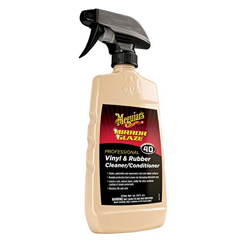 Meguiar's Professional M40 Vinyl & Rubber Cleaner & Conditioner, 16oz