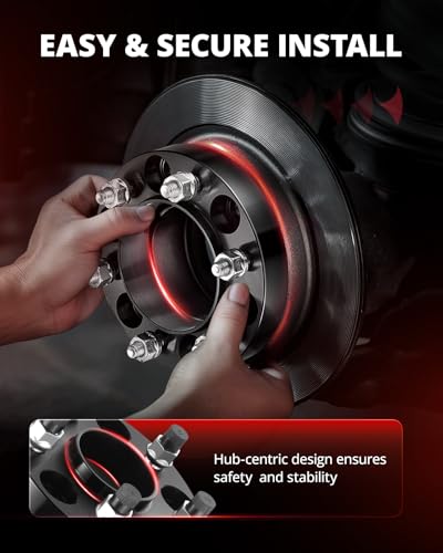 EVIL ENERGY 6x5.5 Wheel Spacers 1.5", 77.8 mm Bore Hubcentric M14x1.5 Studs - size: 1.5 inch