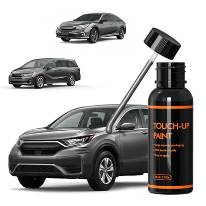 NH797M Modern Steel Metallic Touch Up Paint for Honda, Auto Paints - color: Modern Steel Metallic NH-797M
