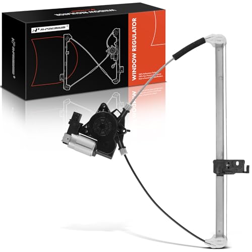 A-Premium Rear Driver Side Power Window Regulator with Motor (6-Pin) - style: Rear Driver (LH)