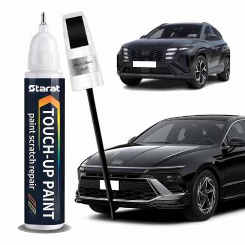 Abyss Black(A2B) Touch Up Paint Pen for Hyundai Scratch Repair - color: Abyss Black (A2B)