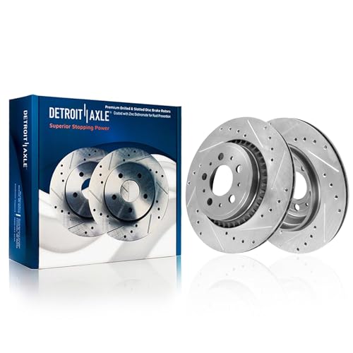 Detroit Axle - Front Brake Kit for 2003-2014 Volvo XC90 - size: 6PR56024/KIT