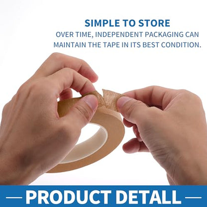 Painters Tape Easy Removal 0.8 Inches x 52.5 Yards Tape Brown - color: Brown, size: 0.8 Inches x 52.5 Yards