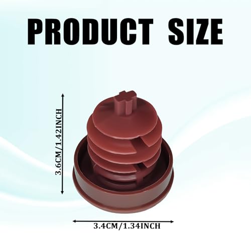 2PCS Power Steering Reservoir Cap, Hydraulic Power Steering Pump Reservoir Cap Replacement for Honda Acura Accord Odyssey Crv Civic Rd5/7, 53697-SB3-952 Power Steering Fluid Cap Plug Cover