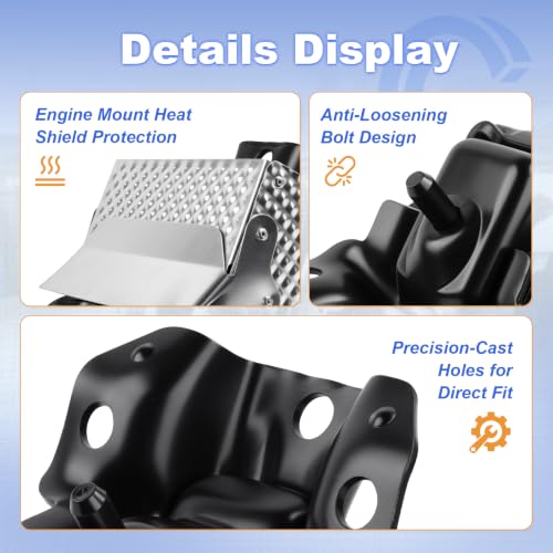 Upgrade Engine Motor Mount for Chevy GMC & C-adillac, 15854939 - size: Set of 1