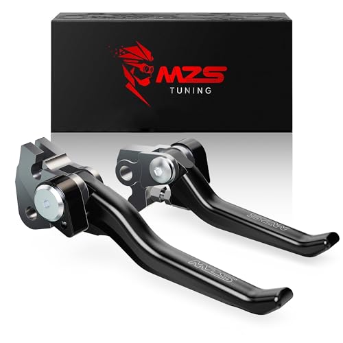 MZS Dirt Bike Pivot Clutch Brake Levers for KX65/85/100/122, RMZ250/450 - size: KX65 KX85 KX100 RMZ250 RMZ450