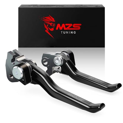 MZS Dirt Bike Pivot Clutch Brake Levers for KX65/85/100/122, RMZ250/450 - size: KX65 KX85 KX100 RMZ250 RMZ450