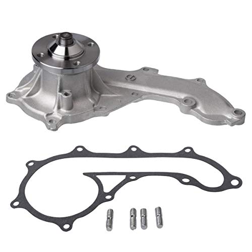 AUQDD AW9293 Professional Water Pump Kit With Gasket Fit For (Engine 2.4L/2.7L L4) 1996-2000 Toyota 4Runner /2010 4Runner /1994-1998 T100 /1995-2019 Tacoma - size: AW9293