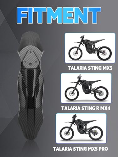 Front Fender for Talaria Sting MX3 MX4 MX5-Carbon Fiber Pattern - color: Carbon Fiber Pattern-3