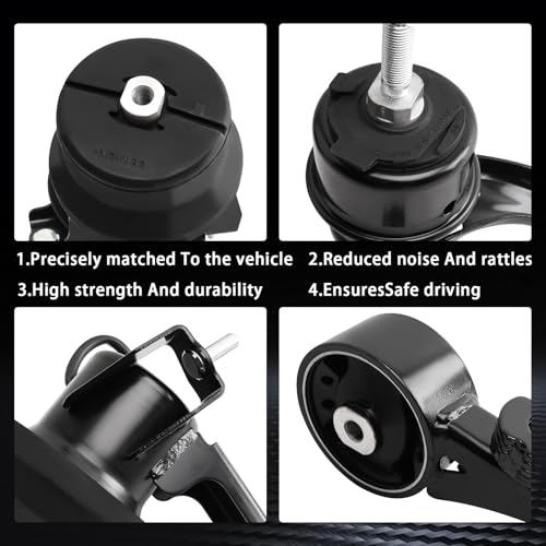 Engine Motor and Transmission Mount Kit for 2017-2020 Sienna 3.5L