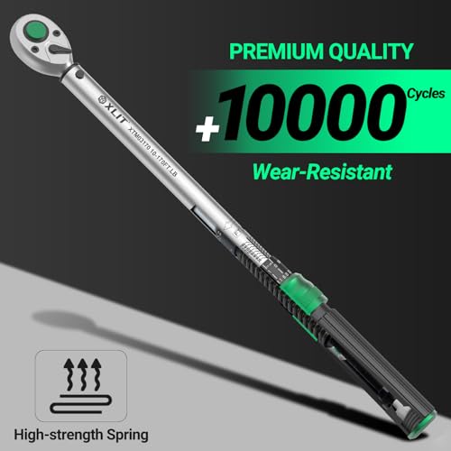 1/2" Drive Click Torque Wrench, 10-170 Ft-Lb/13-230 Nm - size: 1/2", 10-170 ft-lb