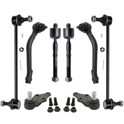 Detroit Axle - 8pc Front Suspension Kit for 2012-2014 Hyundai Sonata