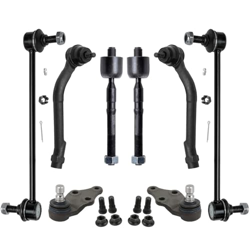 Detroit Axle - 8pc Front Suspension Kit for 2012-2014 Hyundai Sonata