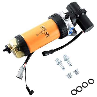 228-9129 Fuel Extraction Pump Fuel Filter Assembly 7261663 349-5327 249-7669 349-1063 MP10325 for Caterpillar 428D 428E 432D 248B 287B 262B 252B Perkins Engine 804C 804D 12VDC