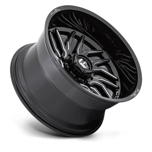 FUEL OFF-ROAD D807 HURRICANE 20X10, 5X5.0, 4.79, 18mm GLOSS BLACK MILLED - D80720007547 - color: GLOSS BLACK MILLED, size: 20X10, 5X5.0, 4.79, -18mm
