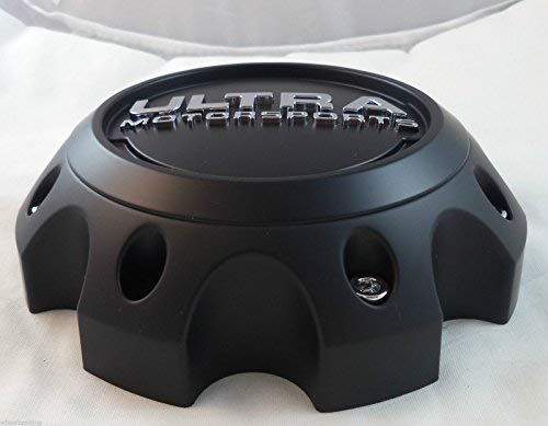 Ultra Motorsports Black Custom Wheel Center Cap Set of 1 Pn: 89-9779