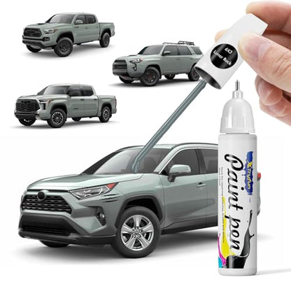 6X3 Lunar Rock Touch Up Paint Compatible with Toyota - color: Lunar Rock - 6X3