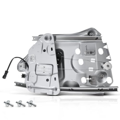 A-Premium Rear Passenger Side Power Window Regulator with Motor (2-Pin) - style: Rear Passenger(RH)
