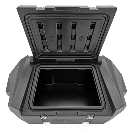 Rough Country Rear Cargo Box for Honda Talon 1000 X/R/X4/XS/RS - 60 Gallon Capacity, Waterproof, UV & Scratch Resistant