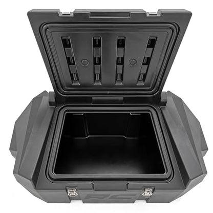 Rough Country Rear Cargo Box for Honda Talon 1000 X/R/X4/XS/RS - 60 Gallon Capacity, Waterproof, UV & Scratch Resistant