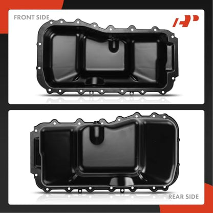 A-Premium Engine Oil Pan Sump with Drain Plug