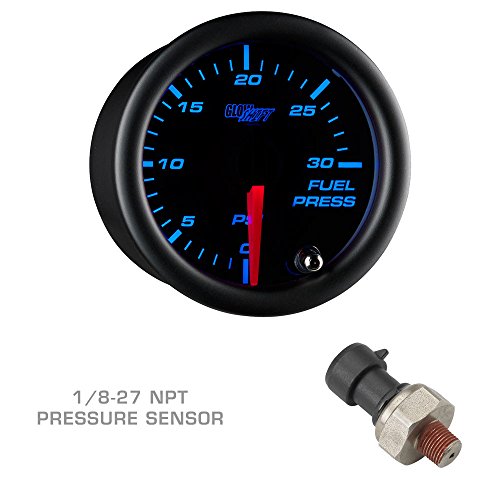 GlowShift Tinted 7 Color 3-Gauge Diesel Truck Set, 2-1/16" 52mm