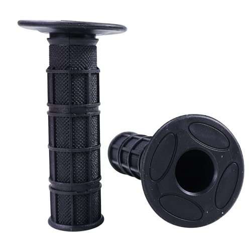 7/8" Handlebar Grips for 50cc-125cc CRF70 CRF80 TRX450 TTR90 TTR110 TTR125 PW80 RM80 DR650 KLX250 KLX300 KX65 SSR125 Pit Dirt Bike ATV Quad Motocross Motorcycles CT100U CT200U Mini Bike - color: Black