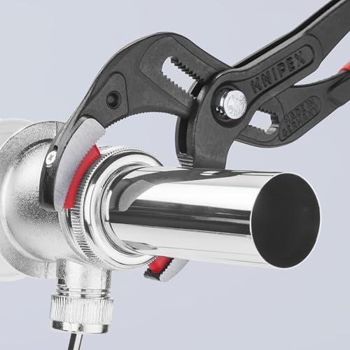 KNIPEX 81 11 250 Pipe Gripping Pliers With Replaceable Plastic Jaws