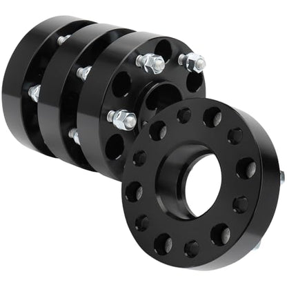 IRONTEK 6x5.5in Wheel Spacers 1.5" Compatible for Nissan 2005-2015 Armada/ 2004-2020 Titan, for Infiniti 2004-2010 QX56 Forged Thread Pitch M12x1.25 Hub Bore 66.5mm 6x139.7mm to 6x139.7mm 4PCS - size: 1.5"|6x5.5|4PCS