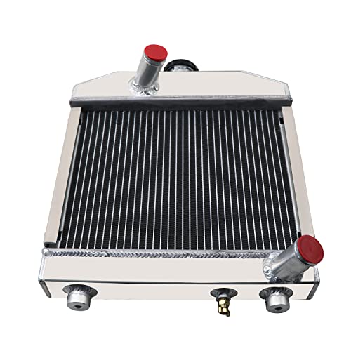 2 Row Aluminum Radiator for Kubota Tractors 6100, B7100