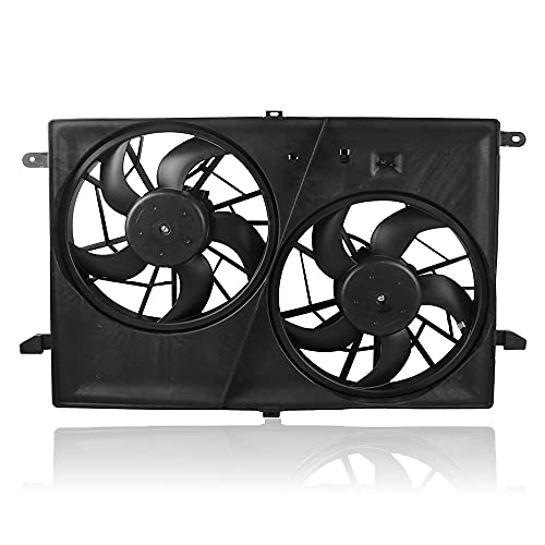 MOSTPLUS - 621390 1581657 - Radiator Cooling Fan Assembly with Motor - Compatible with 2012-2018 Buick Enclave / 2009-2017 Chevrolet Traverse / 2007-2017 GMC Acadia / 2007-2010 Saturn Outlook - style: 2009-2017 Chevy Traverse
