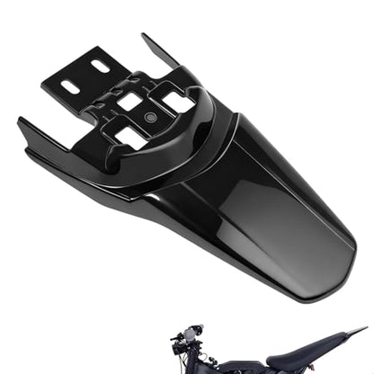 Rear Fender for Surron Light Bee X/S and Segway X160/X260, Back Fender for E-Dirt Bike - Plastic - style: Black