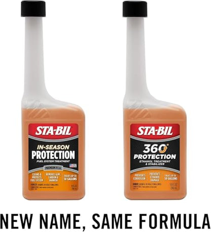 STA-BIL In-Season Protection Fuel System Treatment & Injector Cleaner, 10oz - size: 10 Fl Oz (Pack of 1)