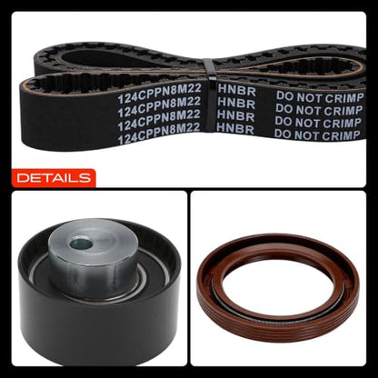 A-Premium Engine Timing Belt Kit with Water Pump