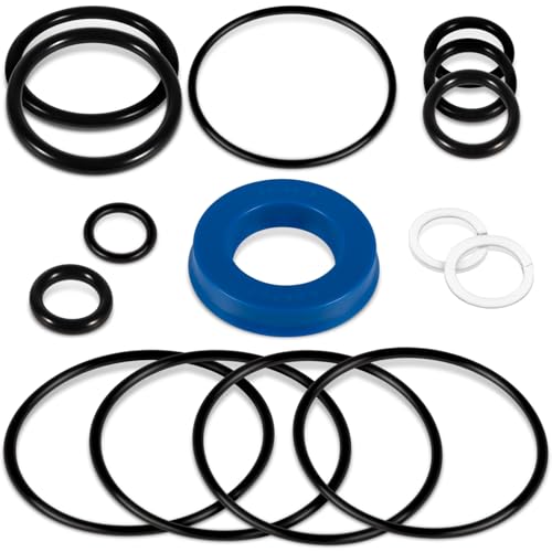 214.50136 Floor Jack Seal Replacement Kit with O-Ring for Sears, Craftsman, MVP Floor Jack 3 or 3-1/2 Ton - 50136, G-493LWM Hydraulic Repair Seal Kit Floor Jack Rebuild Kit