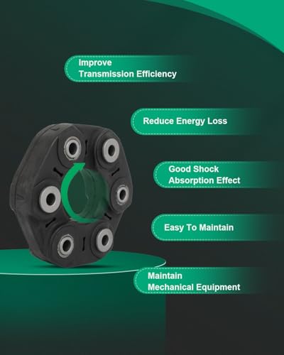 SCITOO 26117527392 Drive Shaft Coupler Flex Joint Propshaft Coupling - size: Outer Diameter: 159 mm, 26117527392