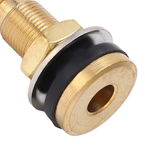 TR618A Tractor Air Liquid Valve Stems, Tubeless Clamp in Tire Valve Stem for Industrial Agricultural Wheels, Tractor, Grader (Pack of 10)
