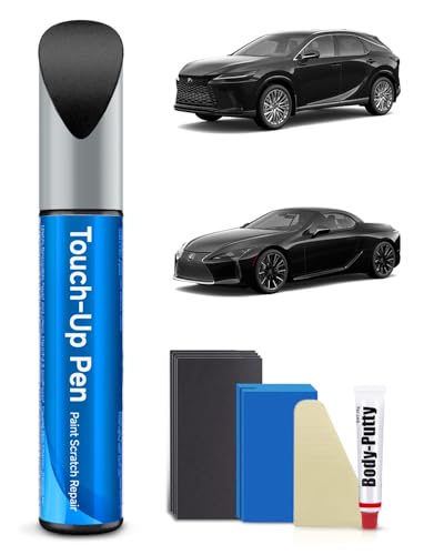 1G0 Smoky Granite Mica Touch Up Paint Kit Compatible with Lexus Exact Match Car Scratch Repair Touch Up Paint Kit - color: Smoky Granite Mica(1G0)