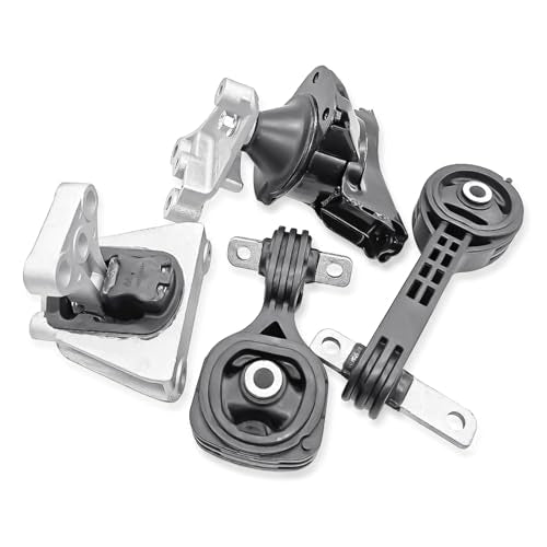Engine Motor Transmission Mount Set Compatible with 2006-2011 Honda Civic 1.8L Engine Motor and Trans Mount Set Replace A4534 A4543 A4530 A4546（4PCS） - size: Fit for Honda Civic 1.8L 06-11 (not 1.3/2.0)