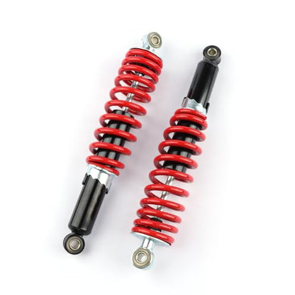 2pcs 305mm 12" Adjustable Front Shock Absorber Suspension Replacement for 50cc 70cc 90cc 110cc 125cc Coolster ATV Quad ATV Coolster TaTao Dune Go Kart Minibike Dirt Pit Bike