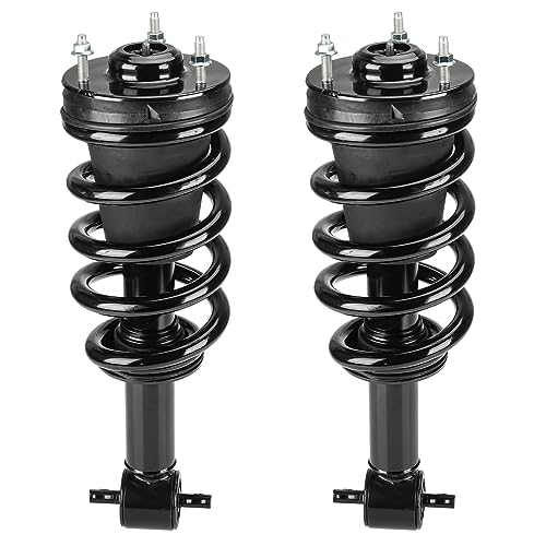 Front Strut Shock Assembly w/Coil Spring for Chevy Silverado/GMC Sierra 1500 2007-2013, Replace 139105, Left & Right, 2PCS - size: Front