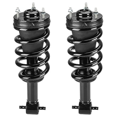 Front Strut Shock Assembly w/Coil Spring for Chevy Silverado/GMC Sierra 1500 2007-2013, Replace 139105, Left & Right, 2PCS - size: Front