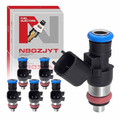 Set of 6 Fuel Injector Compatible with Ford Lincoln Mazda Mercury - size: 0280158091